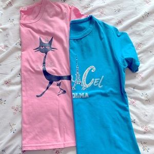 2 graphic T- Shirts 👚 👕